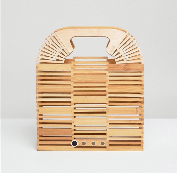 ASOS Handbags - Bamboo Square Boxy Clutch